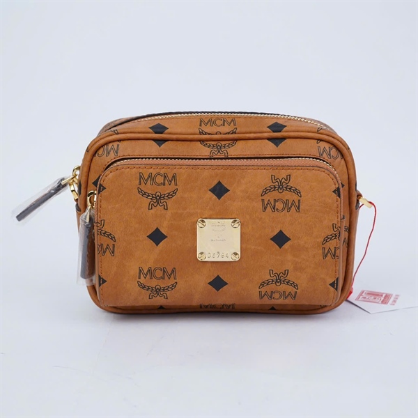 Túi MCM Aren Crossbody nâu sz17 KG+