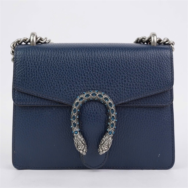 Túi GG Dionysus xanh (421970-498879) sz20 (BQ) KG+