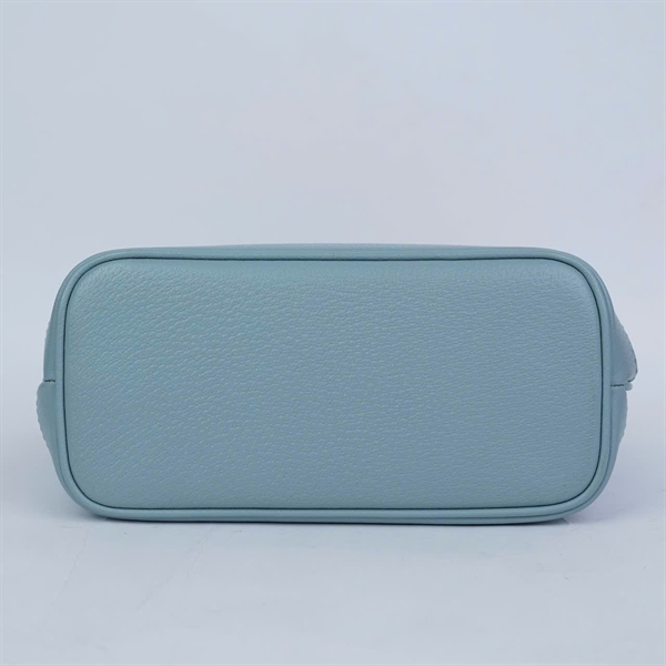 Túi GG Tote xanh kèm ví (811716-520981) sz22-24 +