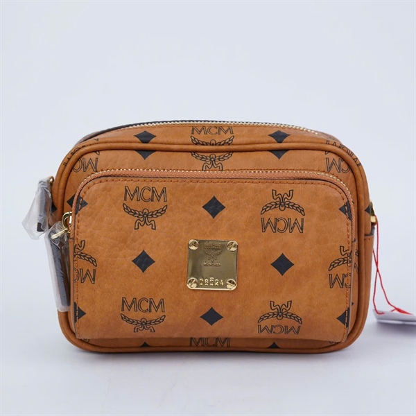 Túi MCM Aren Crossbody nâu sz17 KG+