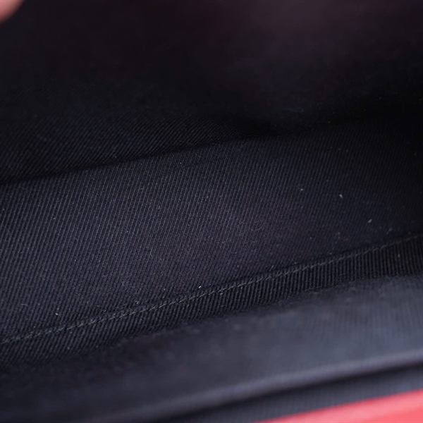 Túi Burberry Lola đỏ sz23 KG+