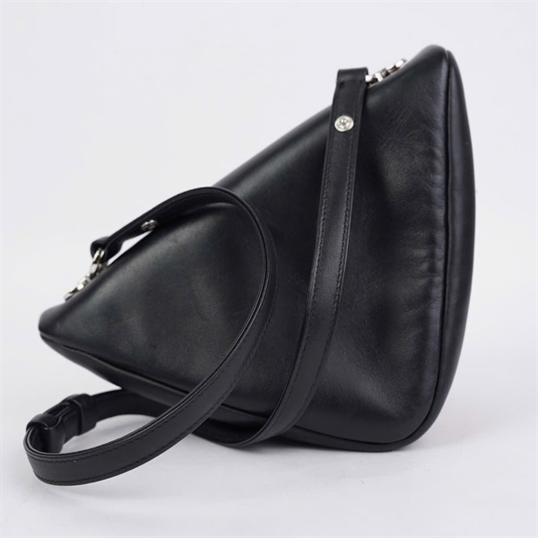 Túi Prada Triangle màu đen sz10-20 (BQ KG+