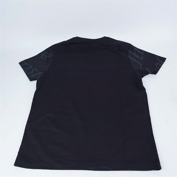 Áo thun đen in chữ Hilla 3XL KG+