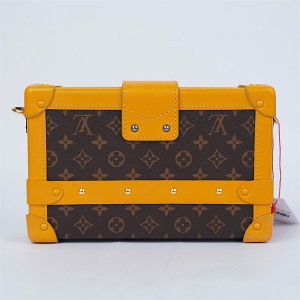 Túi LV Trunk hoa nâu viền vàng (DU1195) sz19 KG+