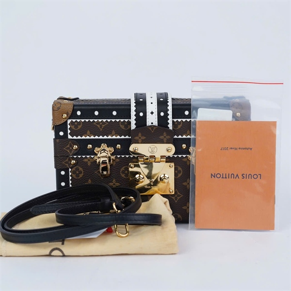 Túi LV Trunk hoa nâu (FL2117) sz20 +