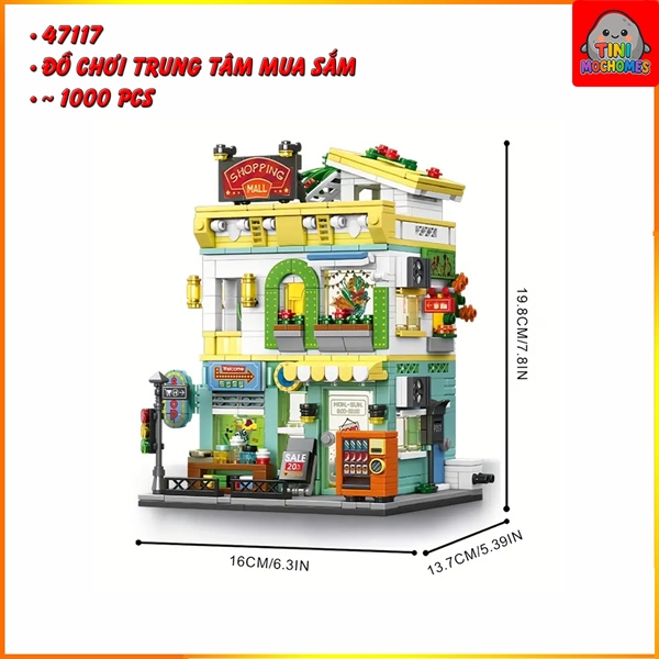 Đồ chơi lắp ráp trung tâm mua sắm 47117