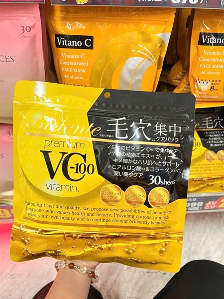 Mặt Nạ Anciente Premium VC-100 Túi 30 Miếng