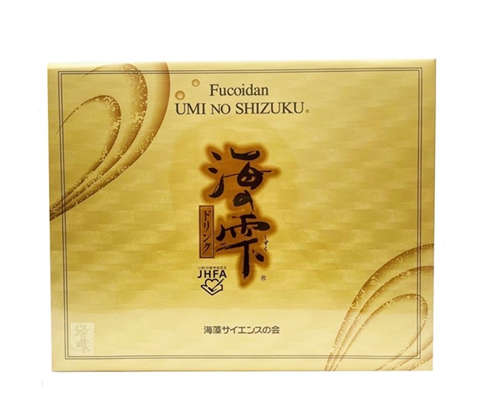 Fucoidan Umi No Shizuku dạng nước của Nhật (Hộp 30 chai)