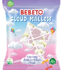 Kẹo Xốp hình đám mây bebeto 60g