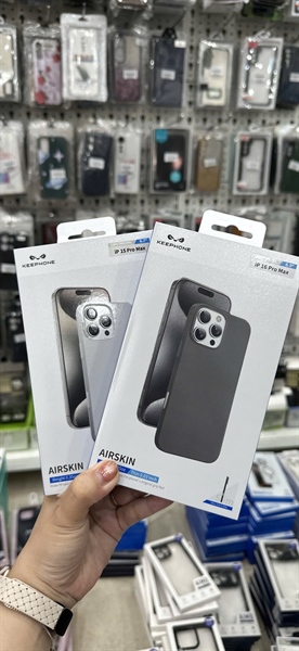 Ốp iPHONE 15 Pro Max 6.7 KEEPHONE AIRSKIN