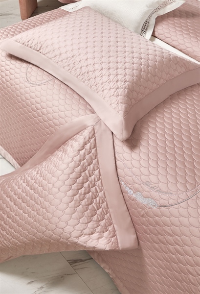 Bộ chần full 4 món - Họa tiết vảy cá | Tencel Cotton 100s - UC11.01