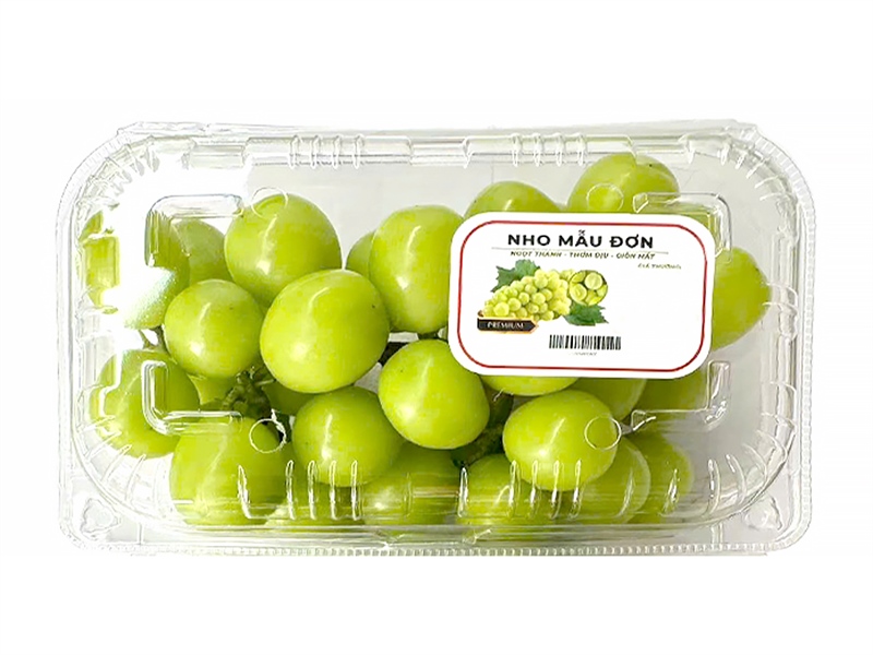 Nho Mẫu Đơn Nhập Khẩu Hộp 450-500g