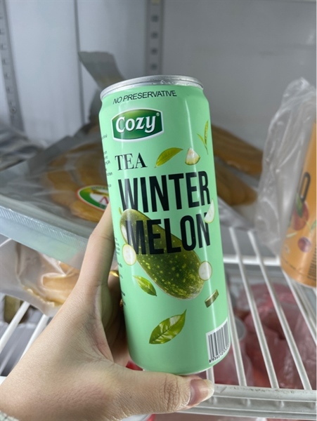 Cozy TRà bí đao lon 320ml