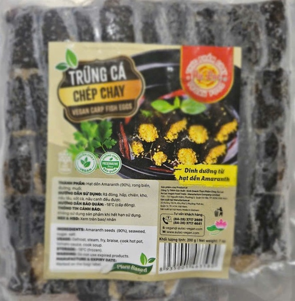 TRỨNG CÁ CHÉP CHAY ÂU LẠC 200gr