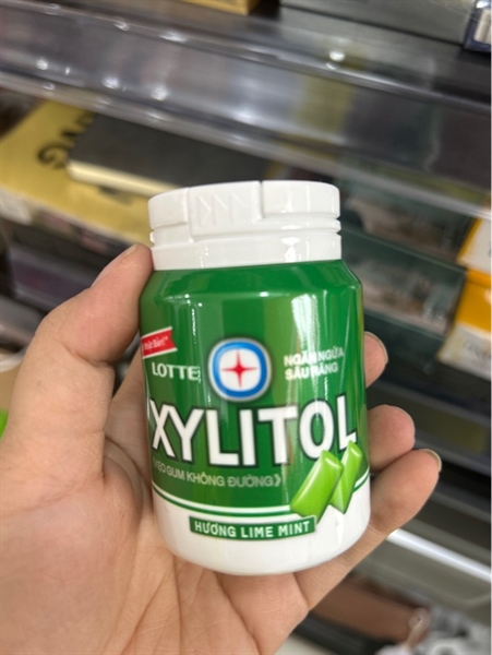 Kẹo Gum Xylitol 55.1g (6hũ/Hx12H/T) - LimeMint