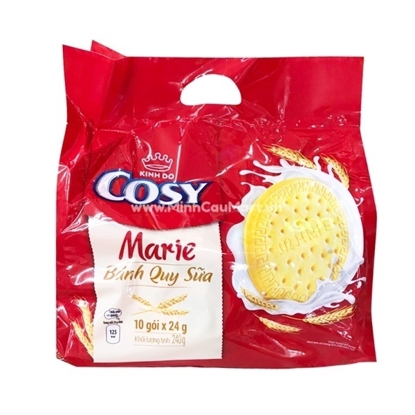 Bánh quy sữa Cosy 240g*16 gói / thùng