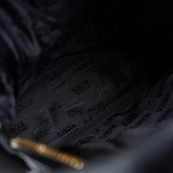 Balo Michael Kors đen 2 strap sz18x7x21 KG+