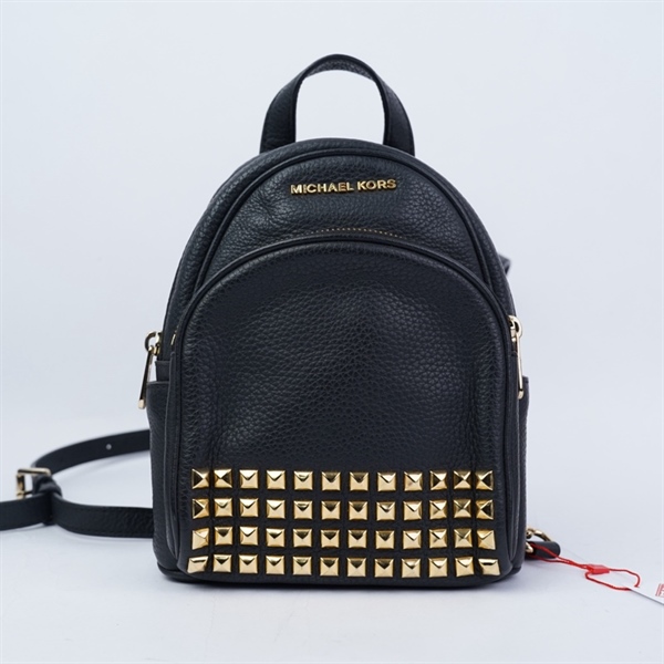 Balo Michael Kors đen 2 strap sz18x7x21 KG+