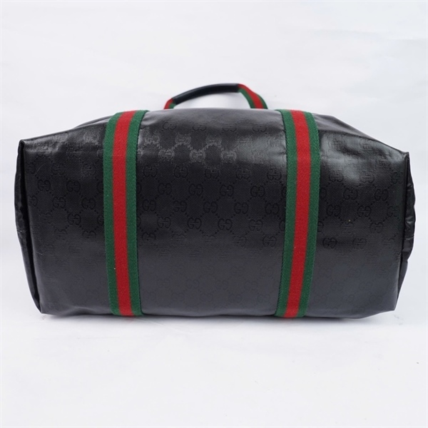 Túi GG Tote đen bóng (768287-520981) sz39 KG+