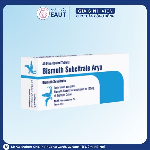 Bismuth Subsalicylate 120mg Boston (H/50v)