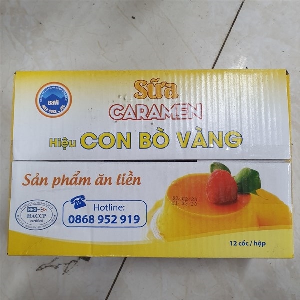 Caramen con bò vàng