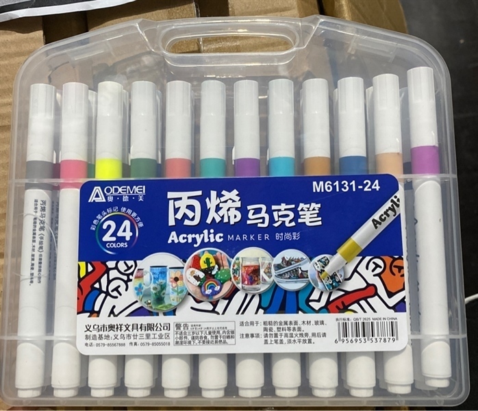 Dạ màu acrylic M6131 24 màu