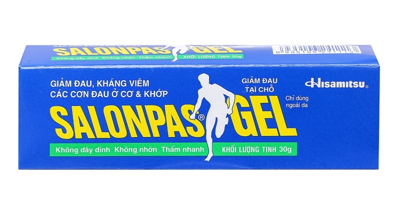 Thuốc bôi gel salonpas gel 30g