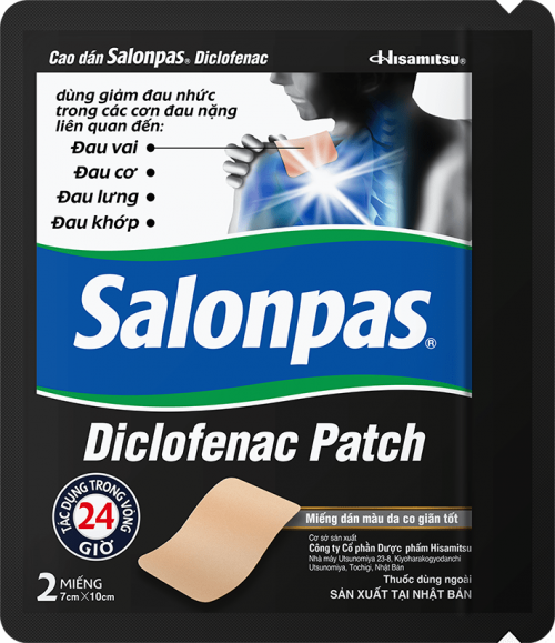 Cao dán Salonpas Diclofenac