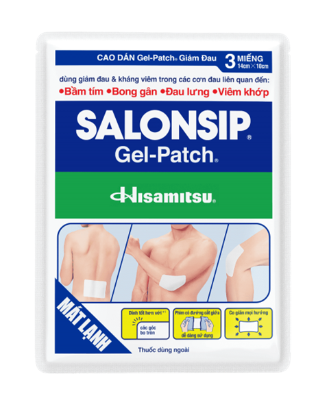 Salonsip gel patch (SXNQ của Hisamitsu Nhật Bản)