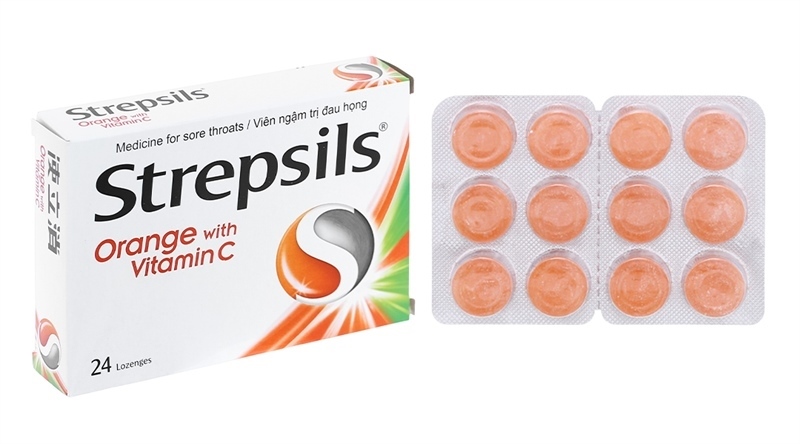 Strepsils Orange with Vitamin C 2*12