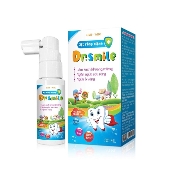 Xịt răng miệng Dr.smile Chai 30ml