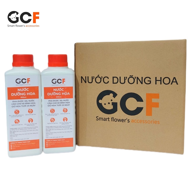 (Chai 600ml) Nước Dưỡng Hoa GCF