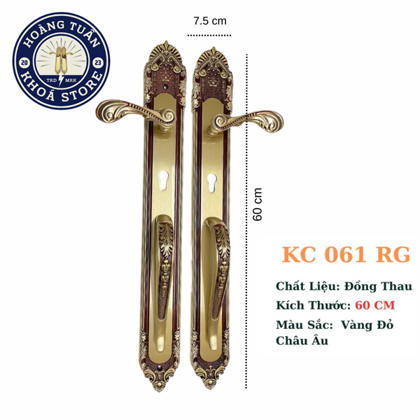 KHÓA ĐỒNG ĐẠI SẢNH KC_061-RG