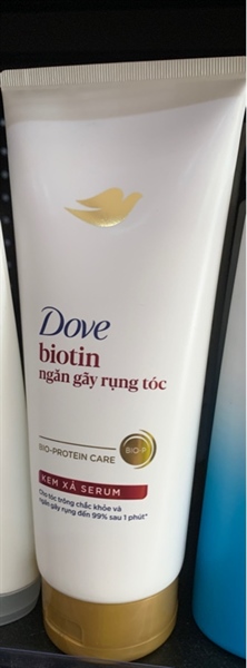 108DOVE Kem xả Serum Biotin Ngăn Gãy Rụng Tóc 320g/12 Tuýp