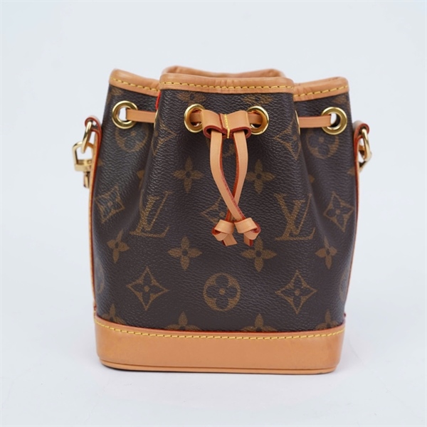 Túi LV Nóe hoa nâu 2strap sz12 +