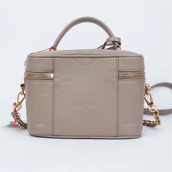 Túi LV Vanity hoa xám kèm ổ + 2 chìa (FK4280) sz20 (BMC) KG+