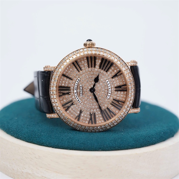 Đồng hồ Franck Muller mặt tròn kim độ (No173) sz41.4 (HC) KG+