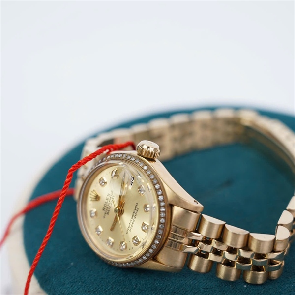 Đồng hồ Rolex vàng khối vành độ 4 số sz27.8 (HC) KG+