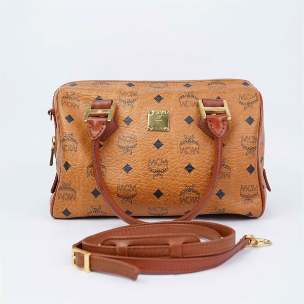 Túi MCM Boston nâu sz27 KG+