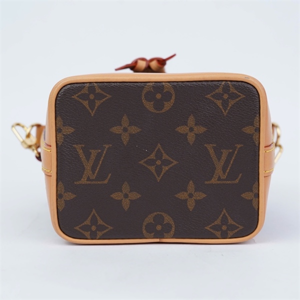 Túi LV Nóe hoa nâu 2strap sz12 +