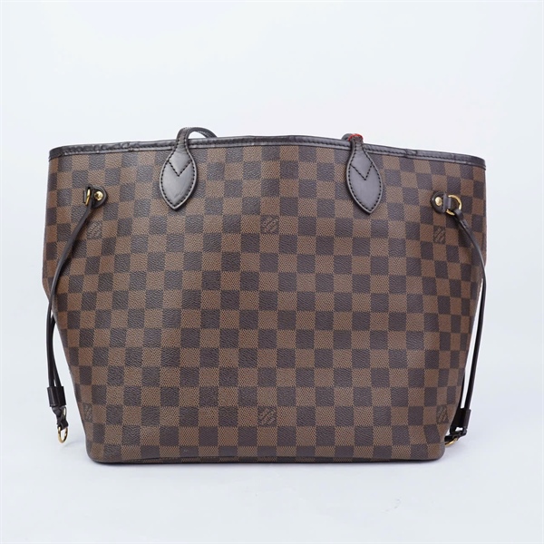 Túi LV Neverfull ô vuông nâu kèm ví (FL0137) sz32-44 (BMC) KG+