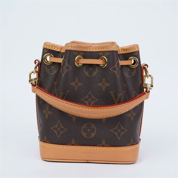 Túi LV Nóe hoa nâu 2strap sz12 +