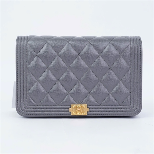 Túi Chanel Woc xám (G41PL3N8) sz19 (BMC) KG+