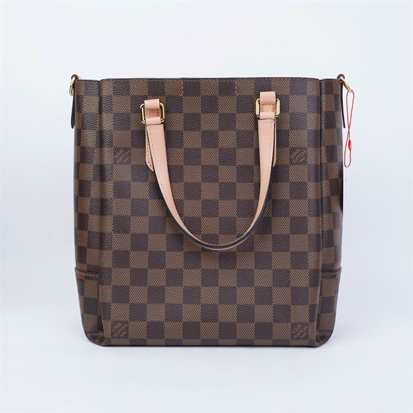 Túi LV Tote ô vuông nâu kèm ví (FL4179) sz24 (BMC) KG+