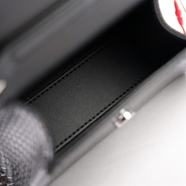 Túi Self-Portrait đen đính nơ sz14 +