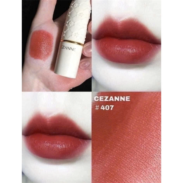 CEZANNE - Lasting Lip Color N 3.9g, 407 Đỏ Gạch