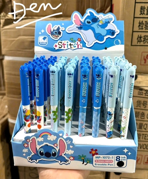 Bút bi STICH, mực đen, có nắp