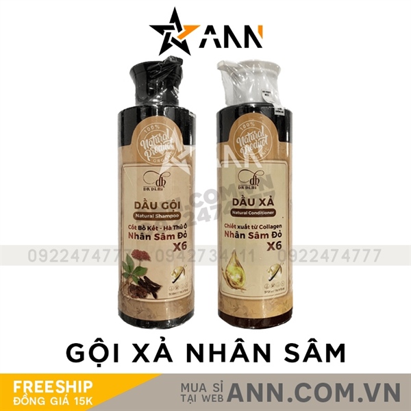 Bộ gội xả X6