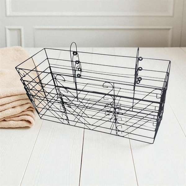 Khung sắt chữ nhật hai móc treo bancong 60.5x21.5/29.5H17/20.5 D58x18.5