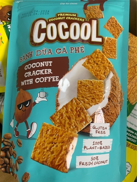 Bánh dừa cocool vị cafe